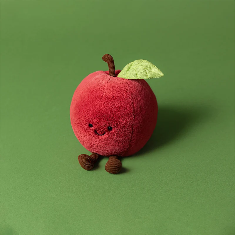 Plüsch-Lustiges Apfel 16 cm