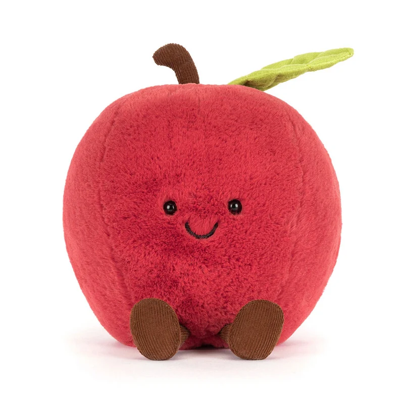 Plüsch-Lustiges Apfel 16 cm