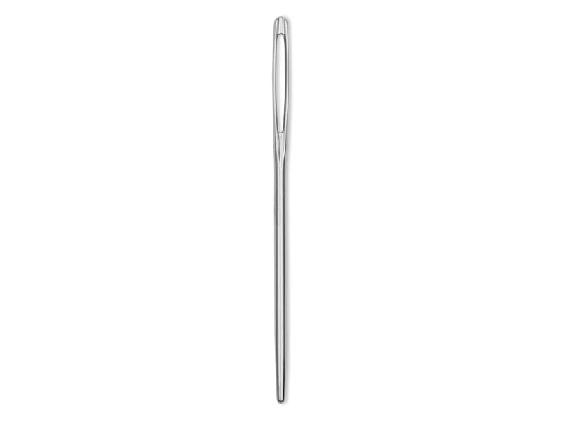 Prym 124167 Sticknadeln ohne Spitze silberfarbig - Ø 1,0mm x 43mm No. 20 - 25 Stück