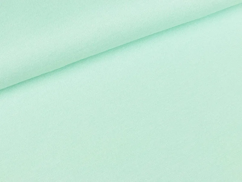 Reststück 35cm - Strickstoff Lisa mint meliert uni