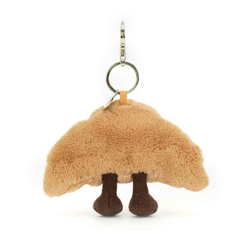 Schlüsselanhänger – Fröhlicher Croissant 16 cm