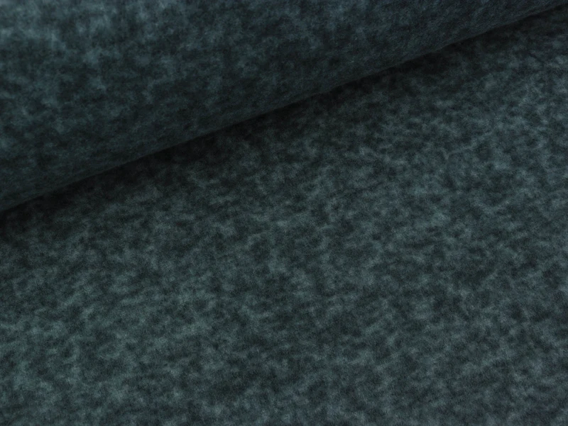 Reststück 40cm - Fleece Felix dunkelgrau meliert