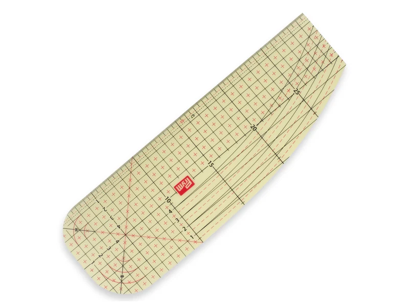 Prym 611491 Bügellineal transparent - 30 x 10cm