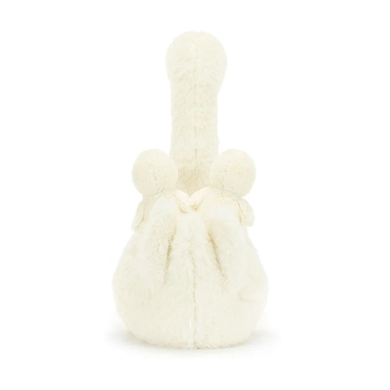 Plüsch-Schwan mit Küken 39 cm