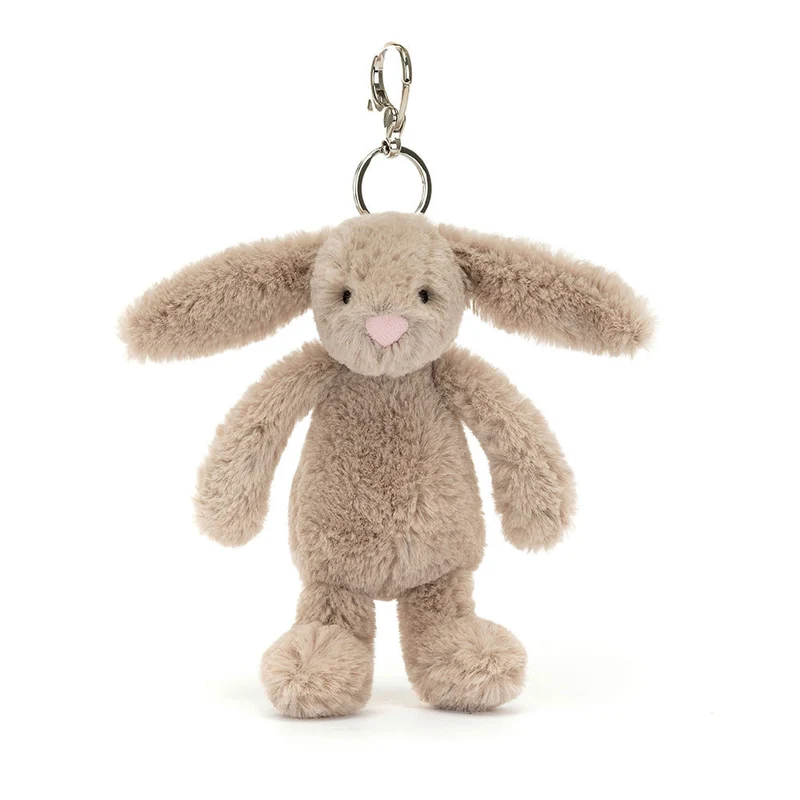Schlüsselanhänger Hase - Beige 18 cm