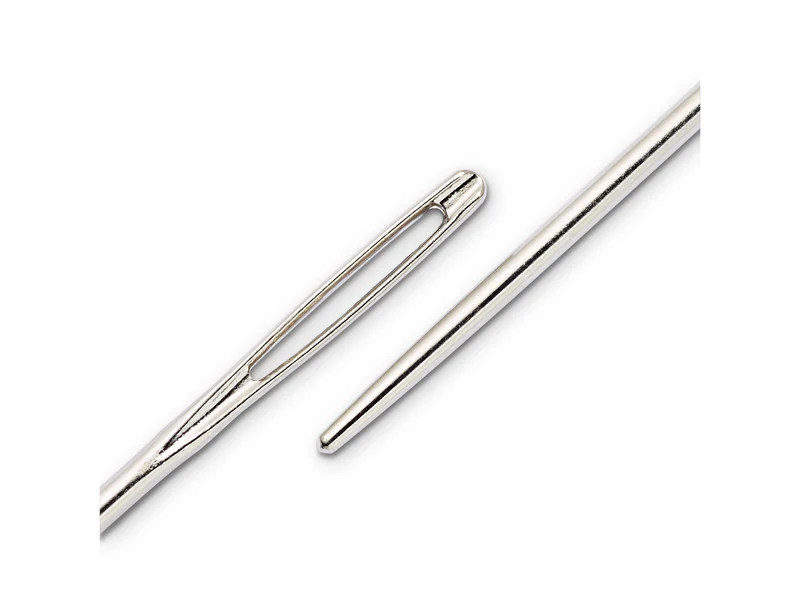 Prym 124117 Smyrnanadeln ohne Spitze - 2,4mm x 70mm - 25 Stück