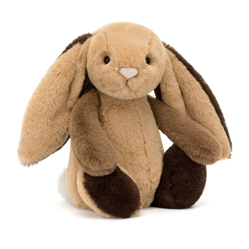 Plüschhase – Patchwork Braun 31 cm