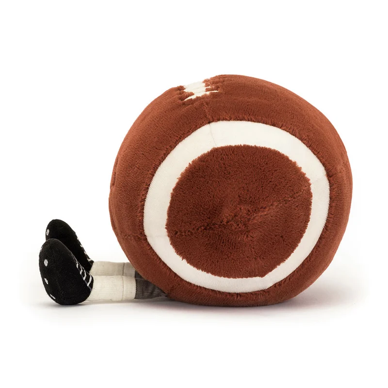 Plüsch-Fröhlicher American Football 28 cm