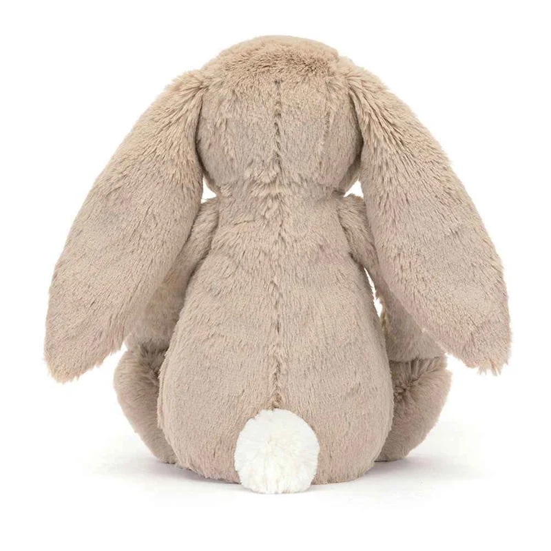 Plüschkaninchen mit Blumenöhrchen Petal – beige 31 cm