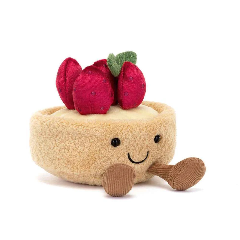 Plüsch-Erdbeertorte 11 cm