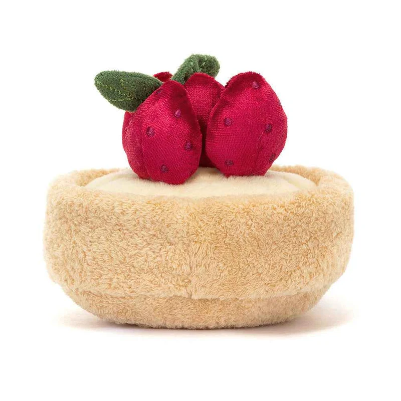 Plüsch-Erdbeertorte 11 cm