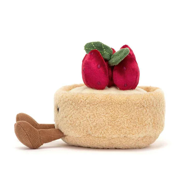 Plüsch-Erdbeertorte 11 cm
