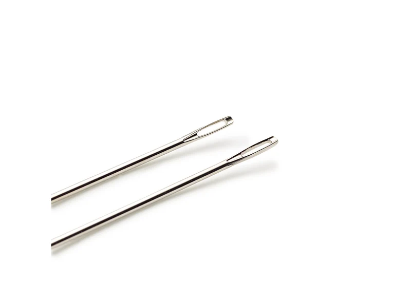 Prym 131490 Matratzennadeln mit einseitiger Spitze - 25cm - 2 Stück