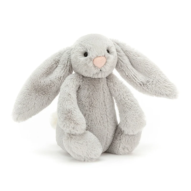 Plüschkaninchen – grau, 18 cm