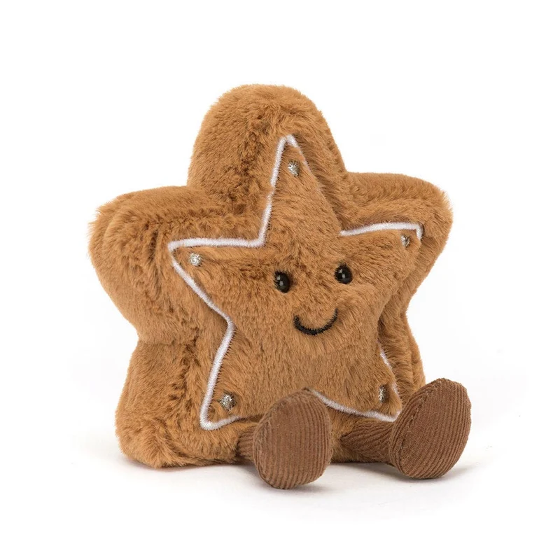 Plüsch-Weihnachtsstern 13 cm