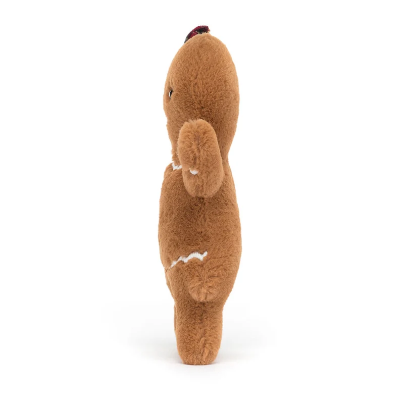 Plüschiges fröhliches Lebkuchenmädchen 18 cm