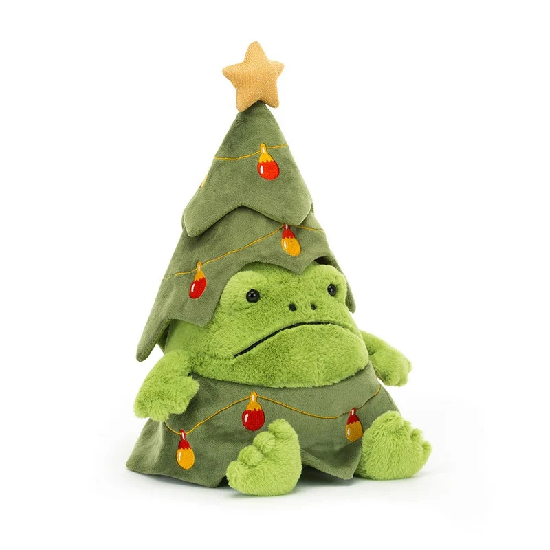 Plüsch-Regenfrosch – Ricky Weihnachtsbaum 16 cm