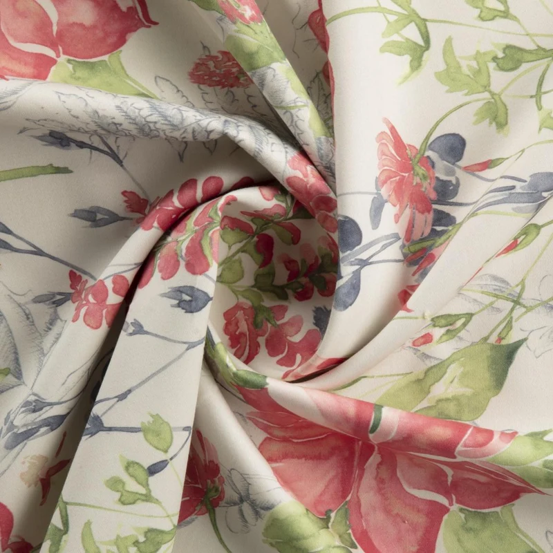 Satin Posy - powderblue 280 cm