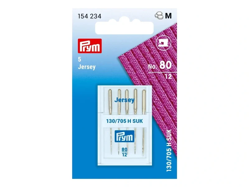 Prym 154234 Spezial-Nähmaschinennadeln - Jersey - No. 80 - 5 Stück