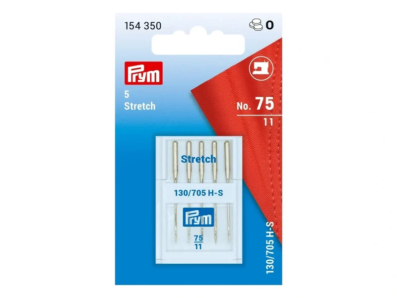 Prym 154350 Nähmaschinennadeln - Stretch - No. 75 - 5 Stück