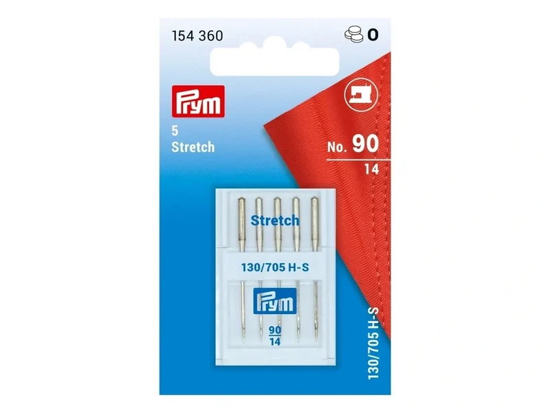 Prym 154360 Nähmaschinennadeln - Stretch - No. 90 - 5 Stück