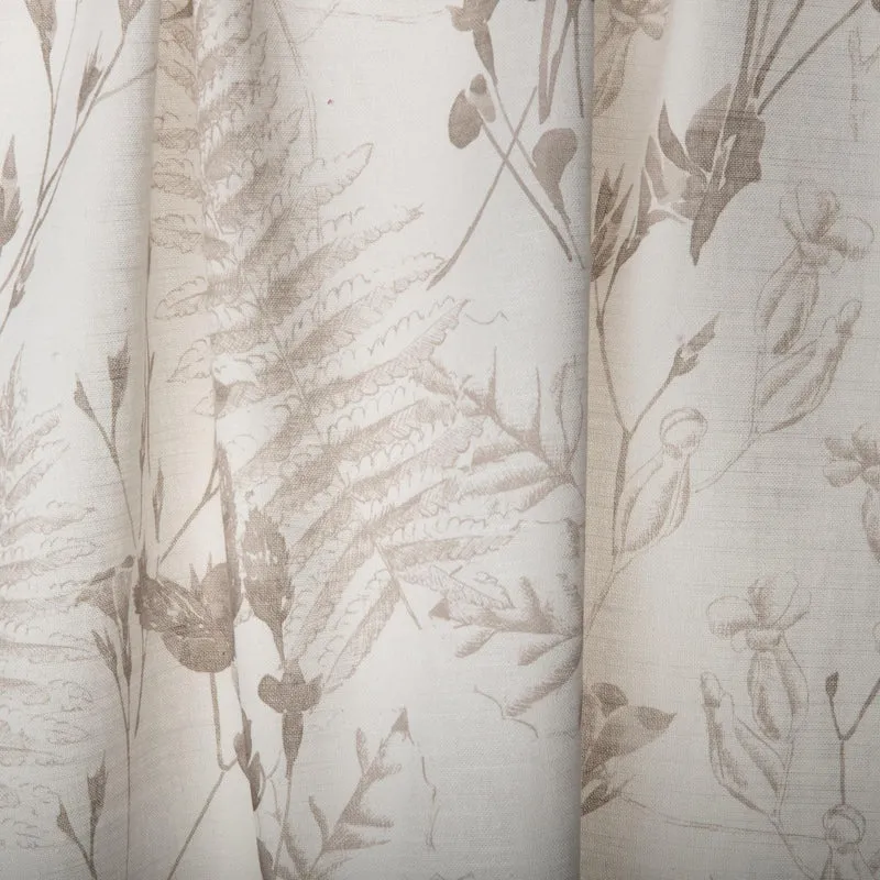 Gardinen Voile Wildflowers - light mud 280 cm
