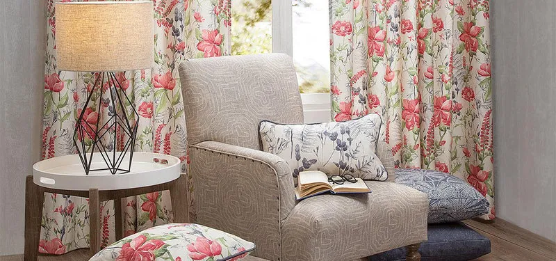 Polsterstoff Shabby Chic Uni - light mud