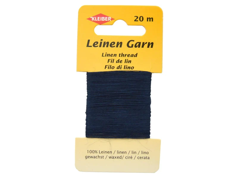 Kleiber 71039 Leinengarn navy - 20m