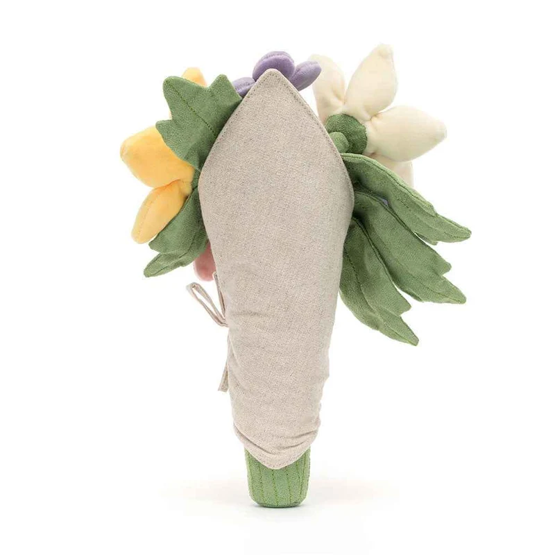 Plüschblumenstrauß 31 cm
