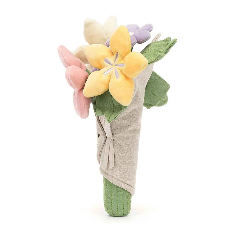 Plüschblumenstrauß 31 cm
