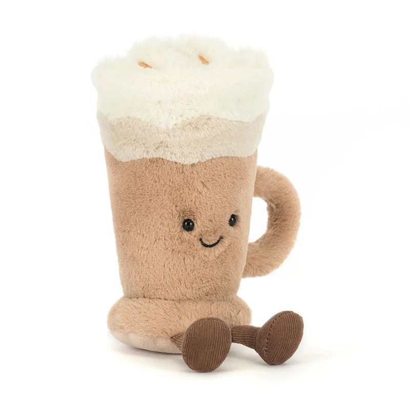 Plüsch-Latte-Kaffee 18 cm