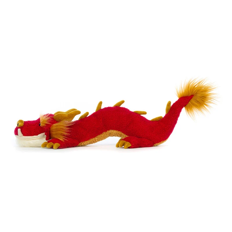 Plüschdrache Rot 42 cm