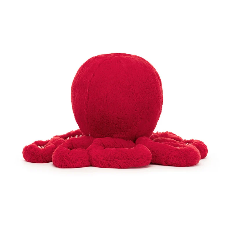 Plüsch-Oktopus – cranberry 27 cm