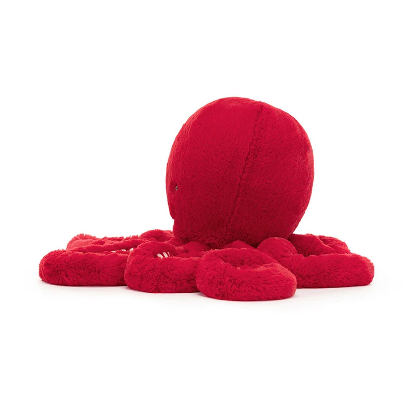 Plüsch-Oktopus – cranberry 27 cm