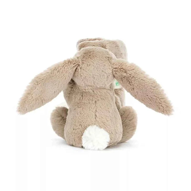 Stofftier Kuscheltier Hase mit Blumenöhrchen Petal – Beige 34 cm
