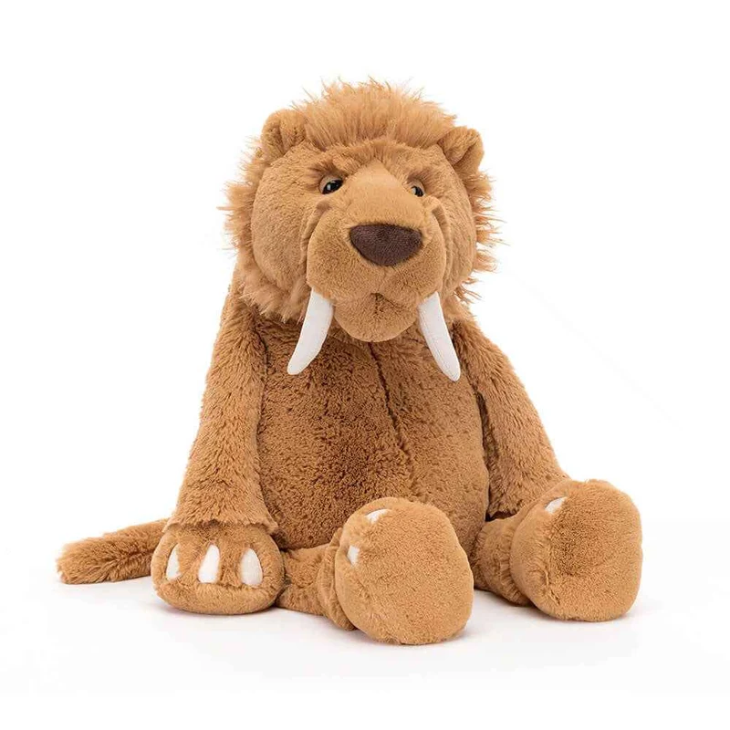 Plüschtiger mit Säbelzähnen 49 cm