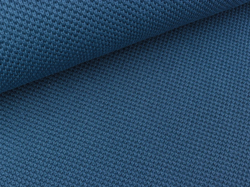 Reststück 50cm - Strukturstrickstoff Skadi jeansblau uni HW22/23