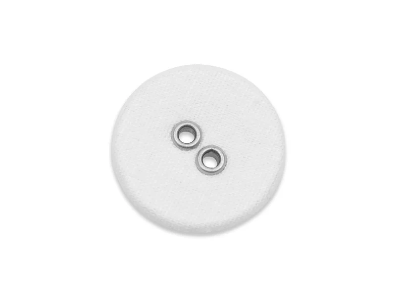 Prym 301244 Wäscheknöpfe Leinen Ø 15mm weiß - 18 Stück