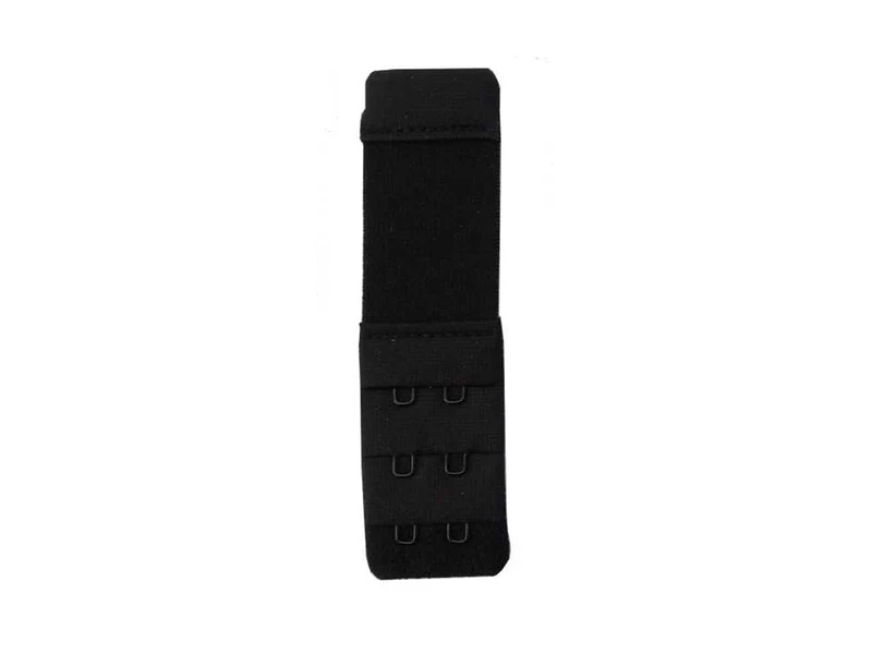 Kleiber 80121 BH-Verlängerer 30mm breit, 2 Haken schwarz
