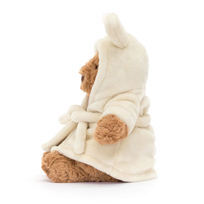 Plüschbär – Bartholomäus im Bademantel 26 cm