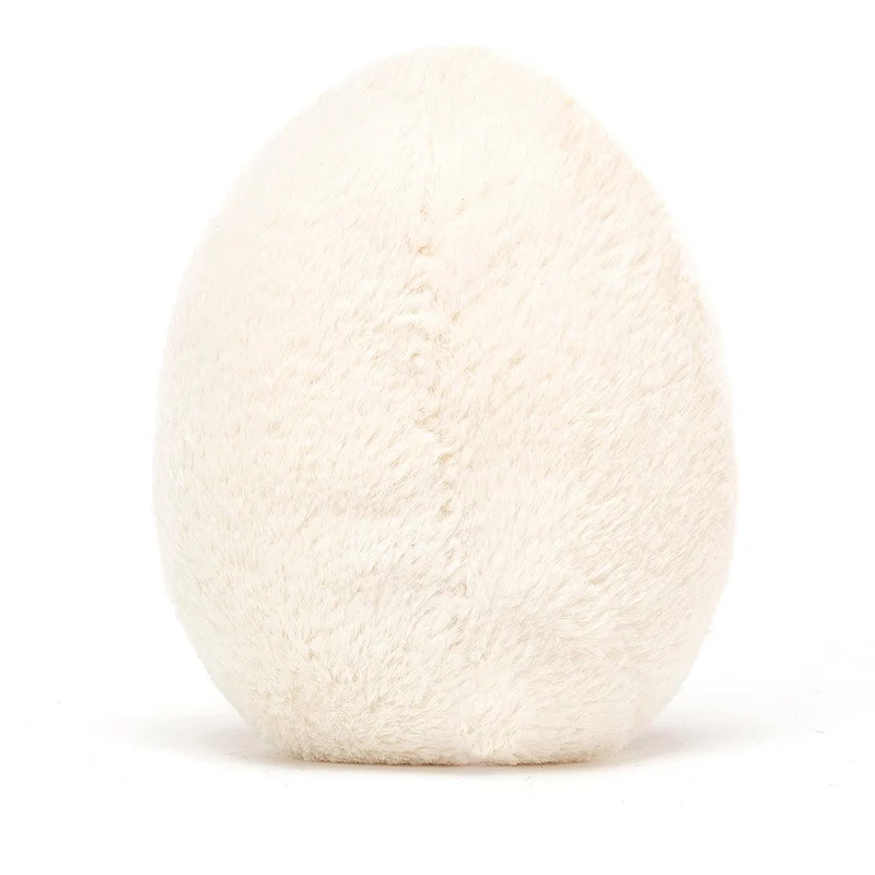 Plüsch-Ei mit fröhlichem Gesicht 14 cm
