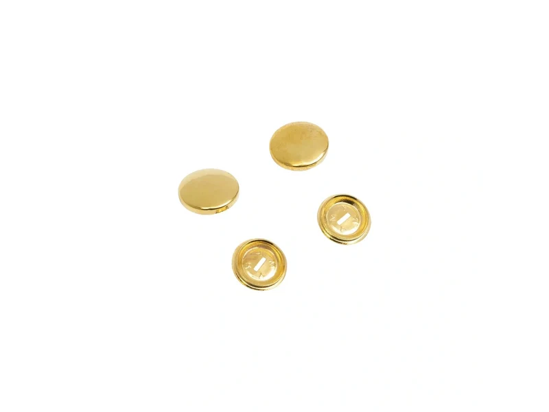 Prym 323152 Überziehbare Knöpfe aus Metall Ø 19mm - 5 Stück