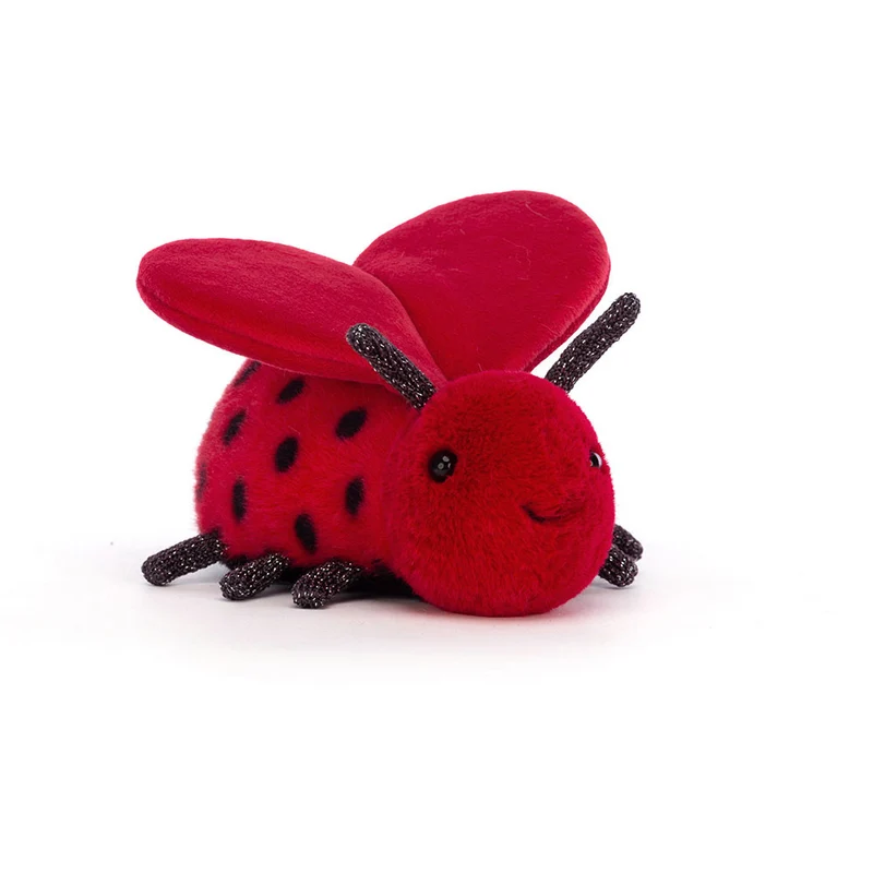Plüsch-Marienkäfer – Loulou Love 13 cm