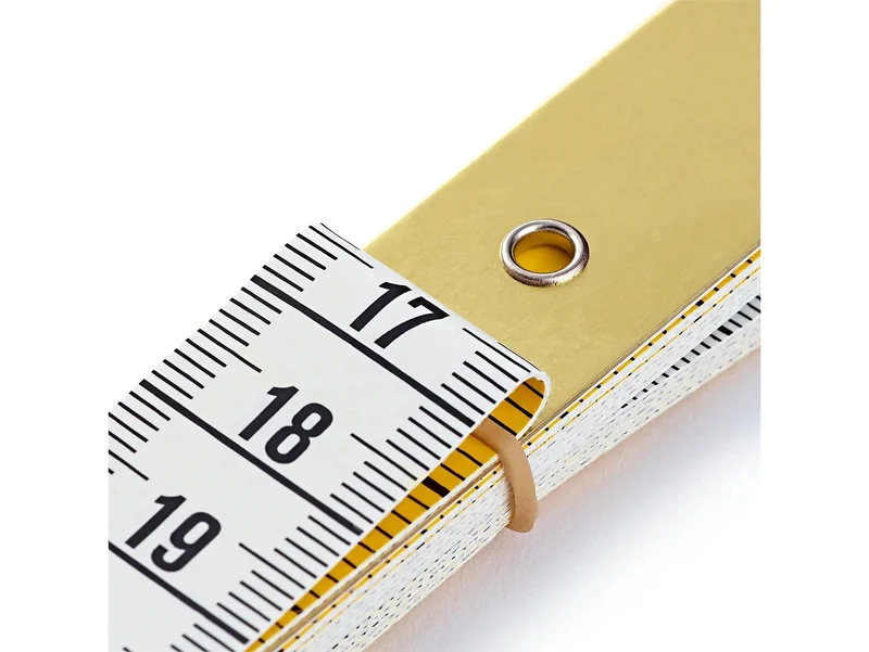Prym 282175 Maßband Profi mit Metallplatte cm/inch gelb-weiß 150cm