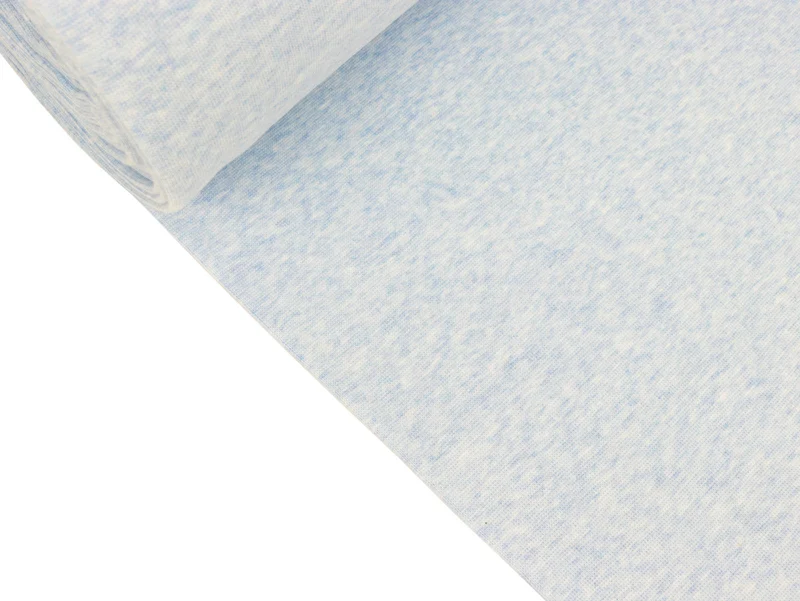Reststück 30cm - Bio Bündchenware stella melange