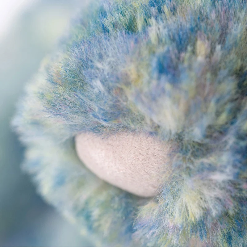 Plüschkaninchen LUX – Azurblau 31 cm