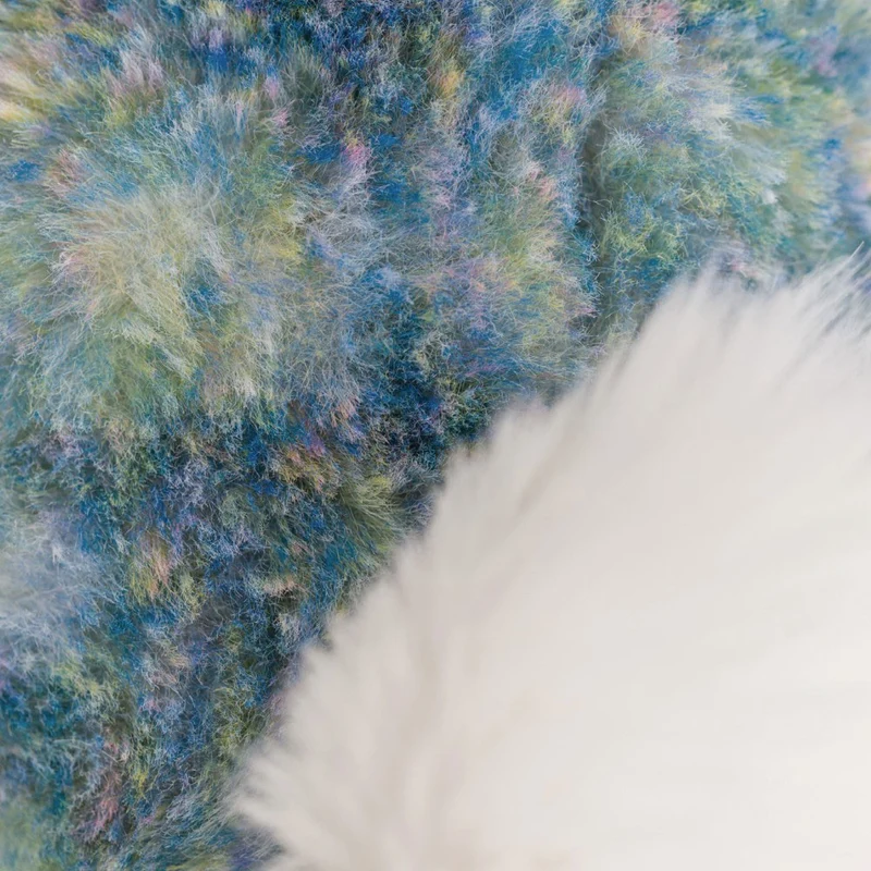 Plüschkaninchen LUX – Azurblau 31 cm