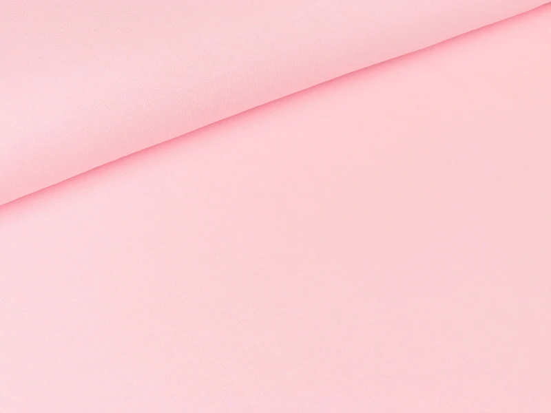 Reststück 21cm - Leichter Sweat Maike rosa uni