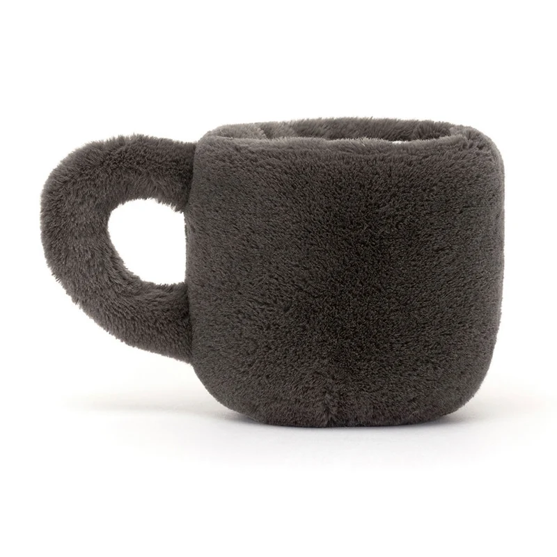 Plüsch-Tasse „Fröhliche Tasse Kaffee“ 14 cm