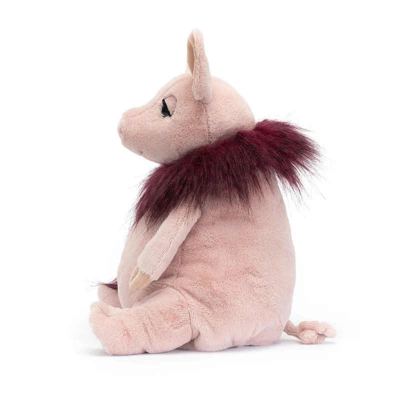 Plüschschwein mit Boaschal 28 cm